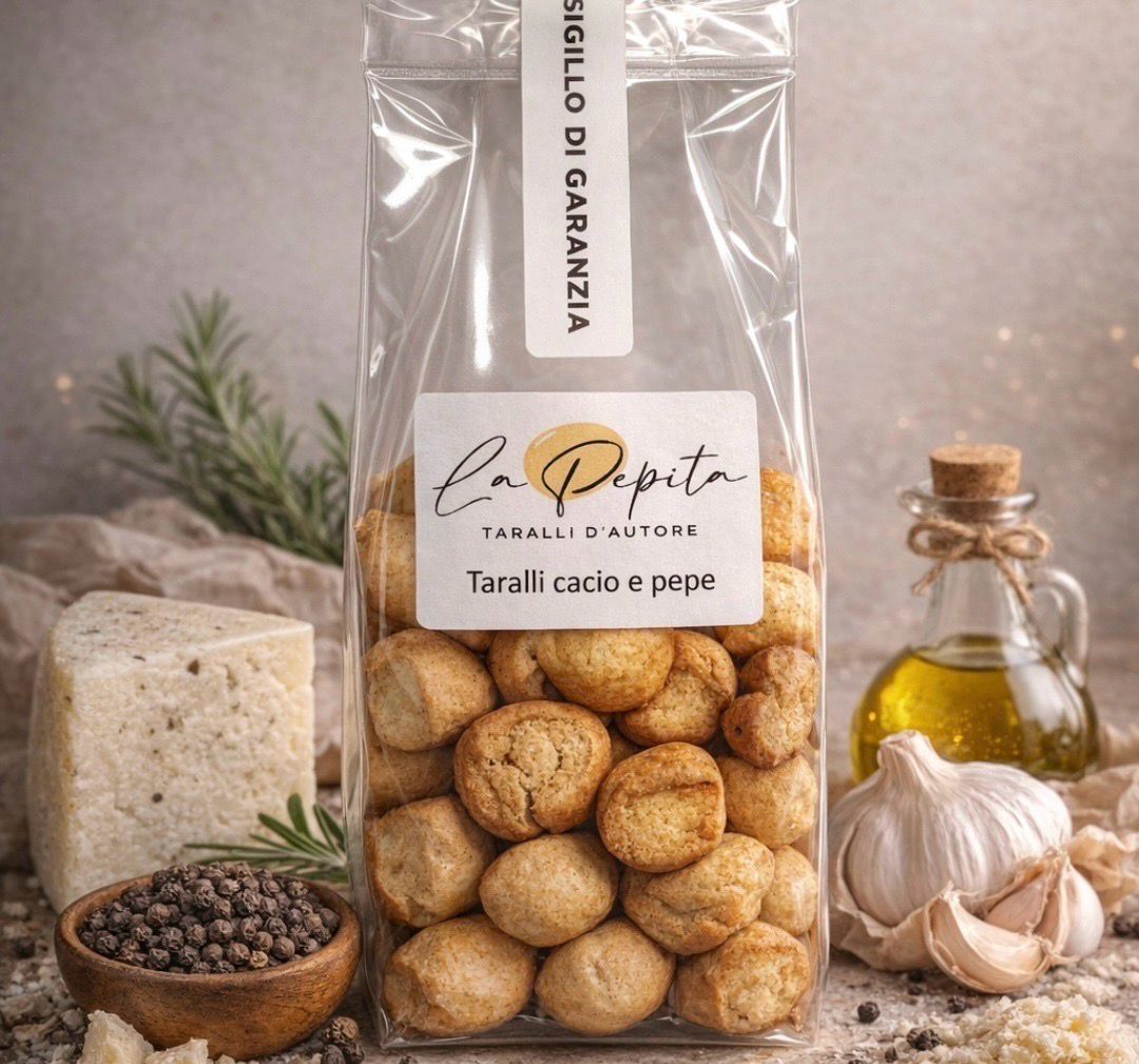 Taralli cacio e pepe