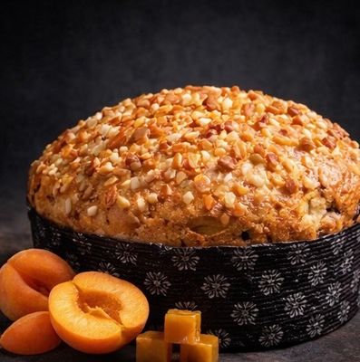 Colomba albicocca e caramello