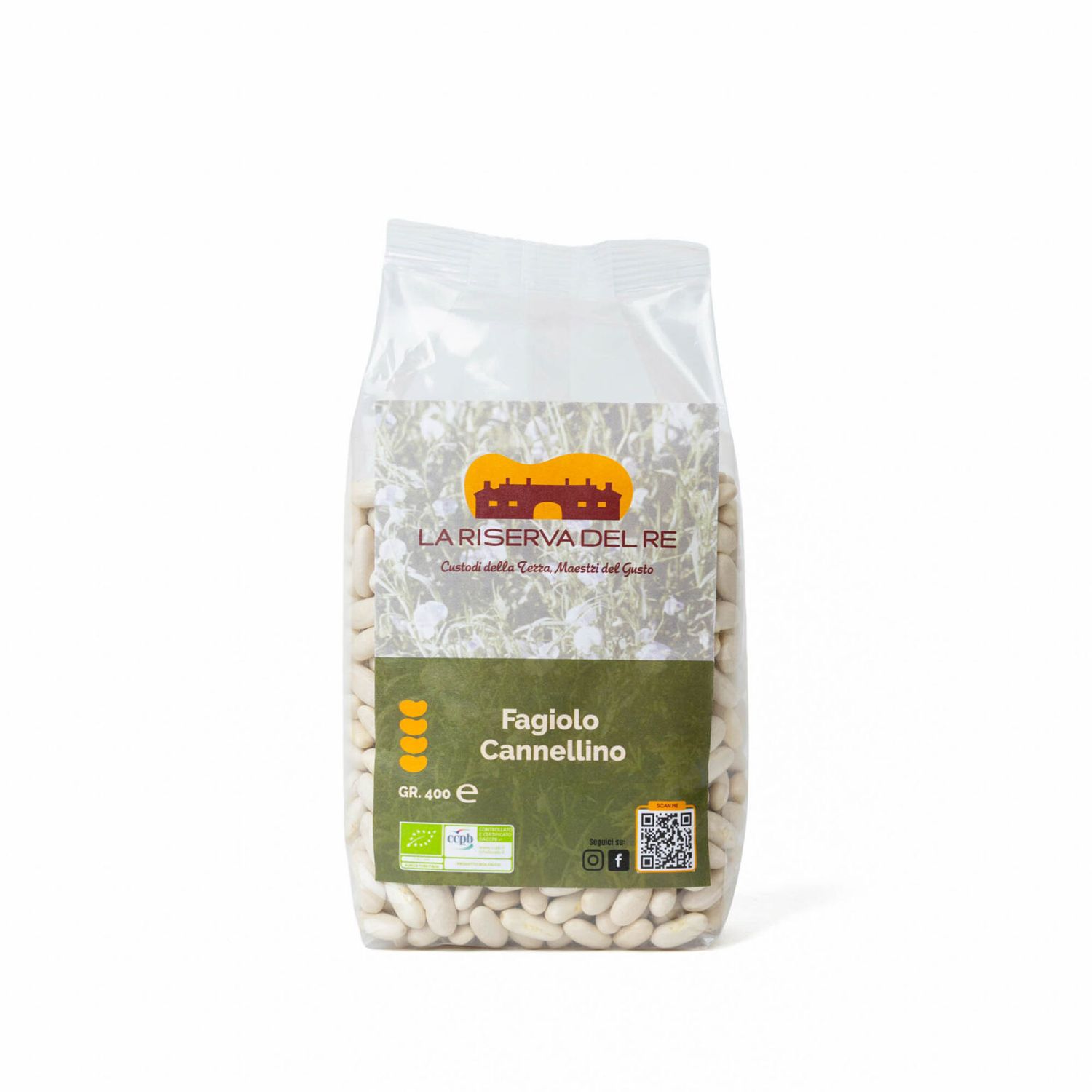Fagiolo Cannellino BIO da 400gr