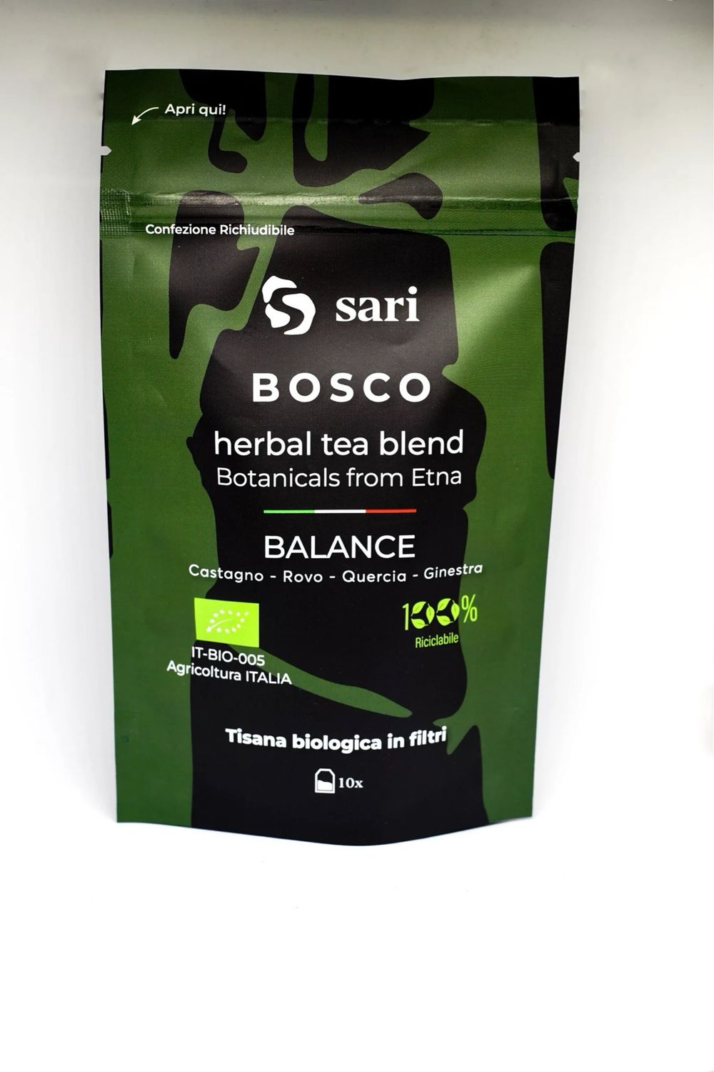 Tisana Bosco - Doypack 100% riciclabile