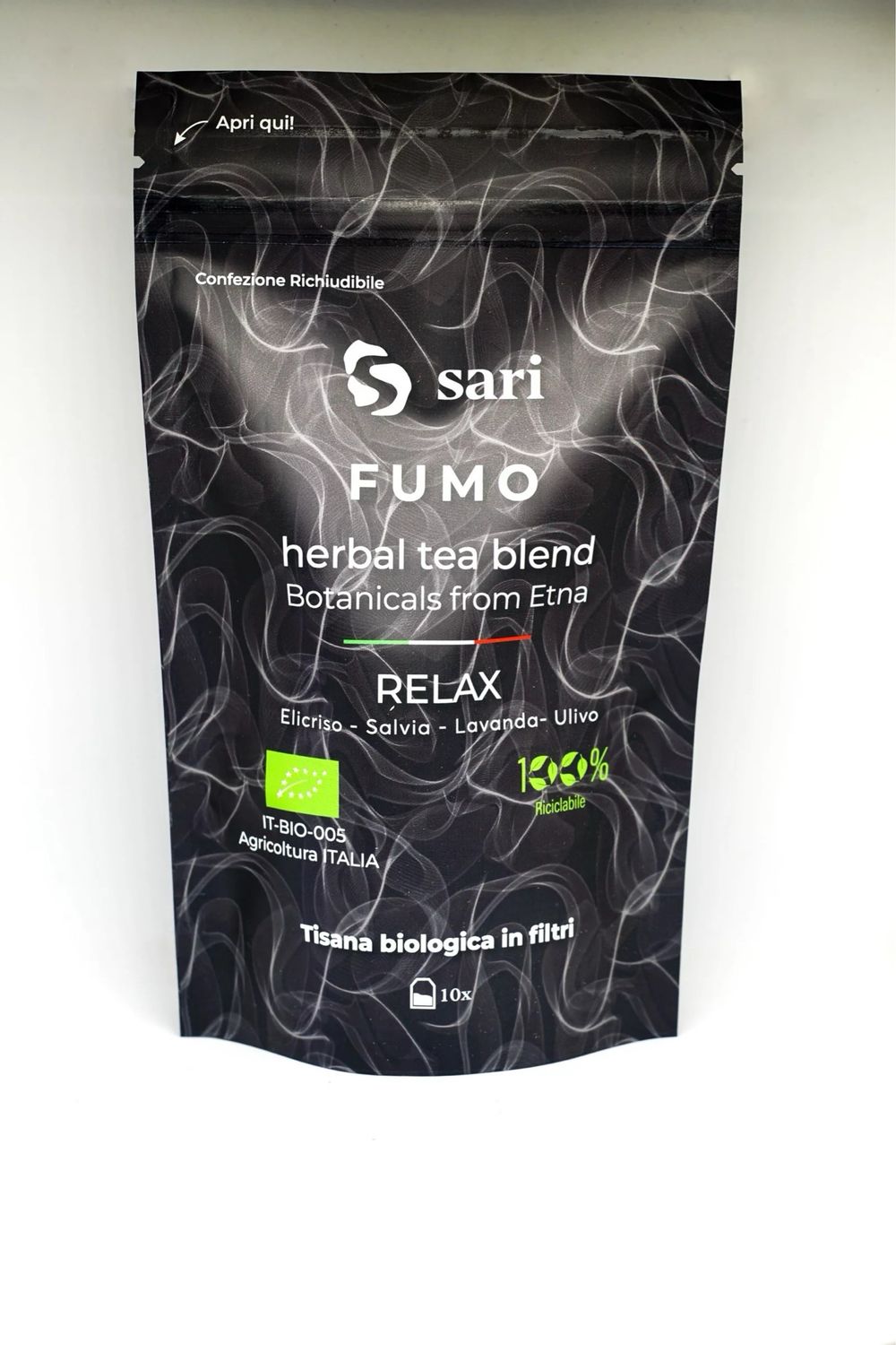 Tisana Fumo - Doypack 100% riciclabile