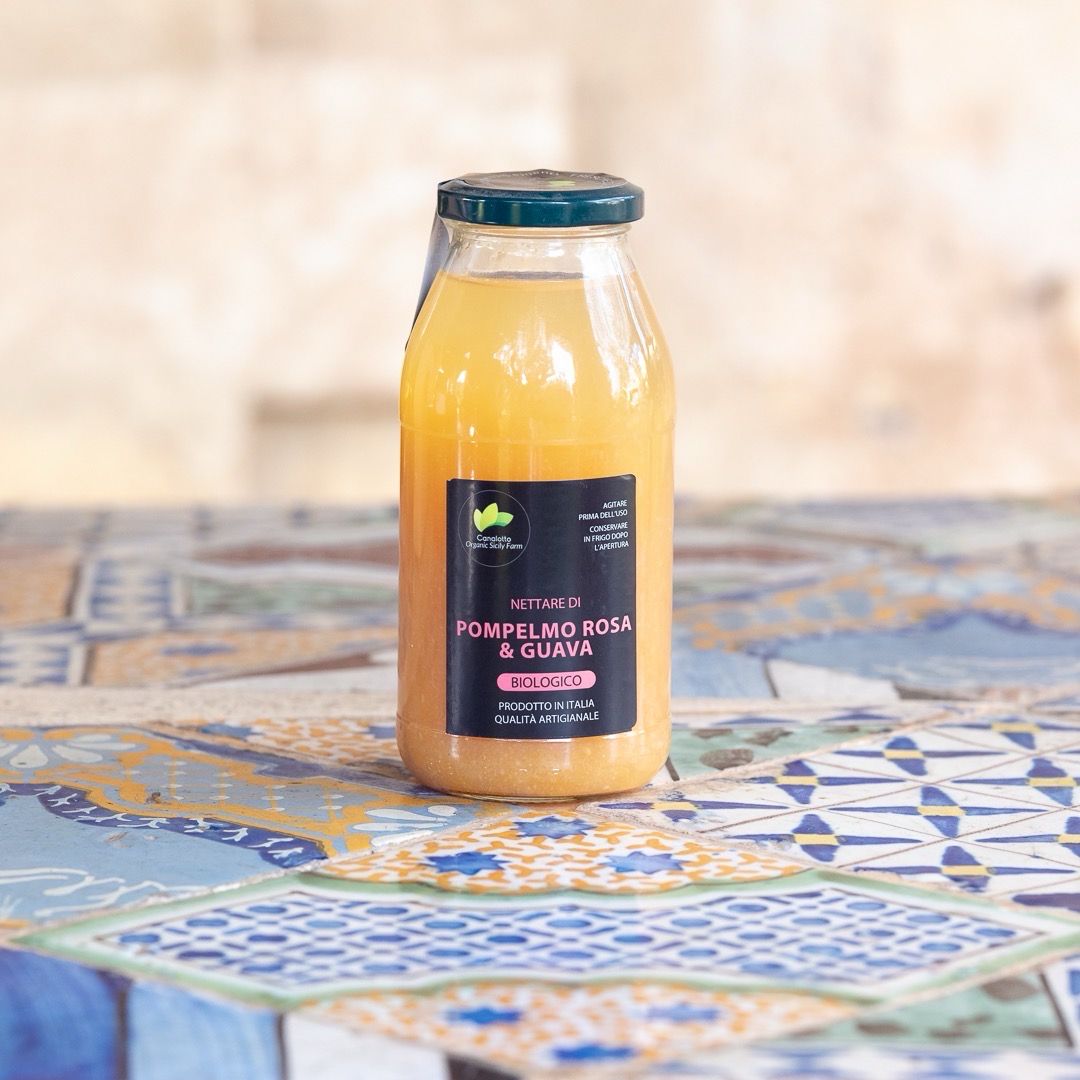 Nettare di Frutta Biologico di Pompelmo Rosa e Guava