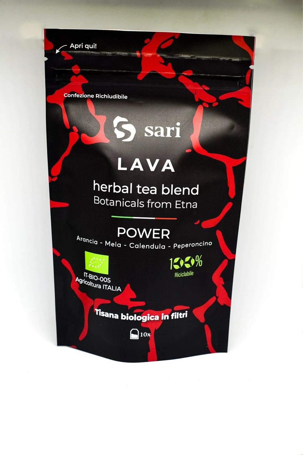 Tisana Lava - Doypack 100% riciclabile