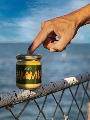 Hummus di Ceci e Zafferano dello chef