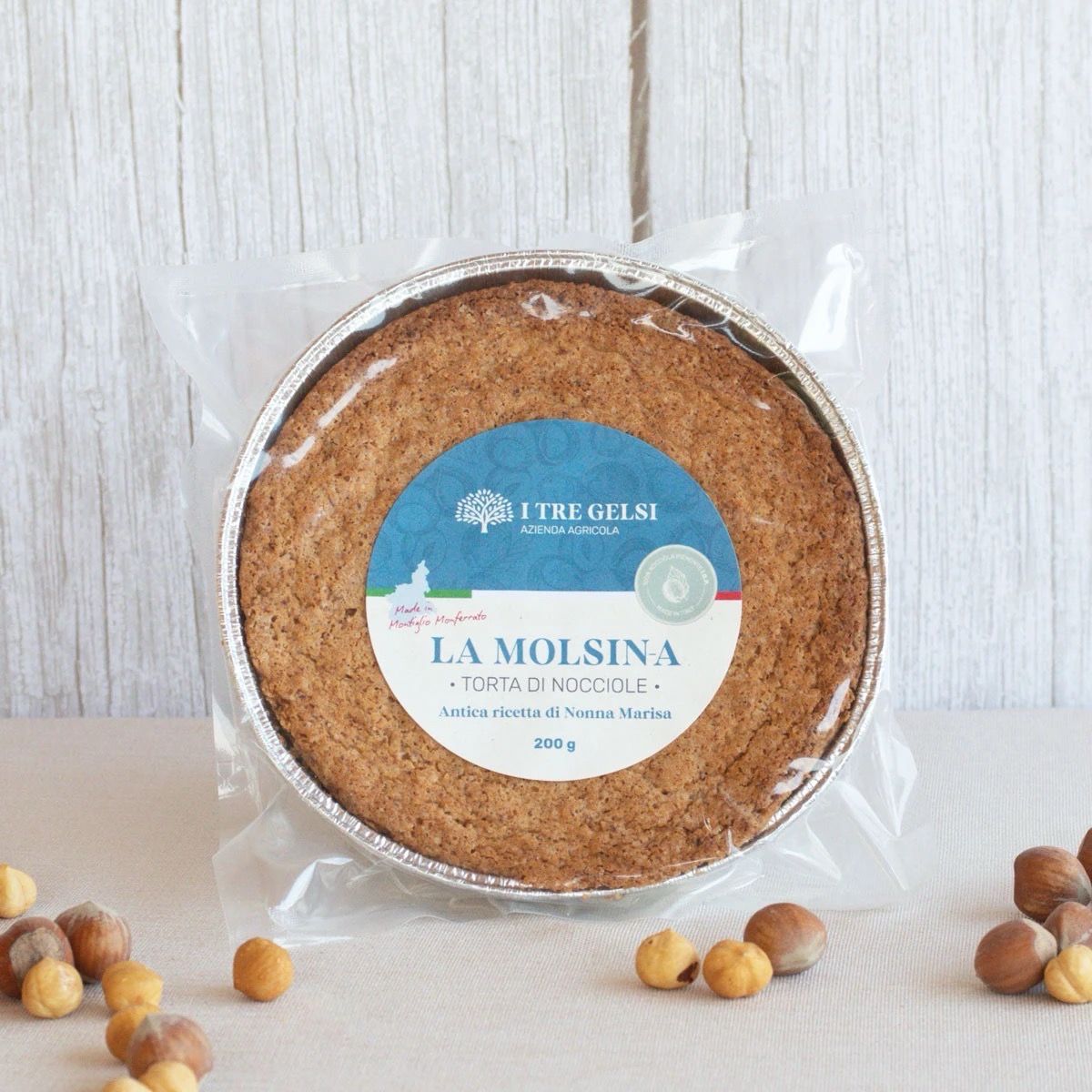 Torta di Nocciole SENZA GLUTINE I Tre Gelsi Azienda Agricola