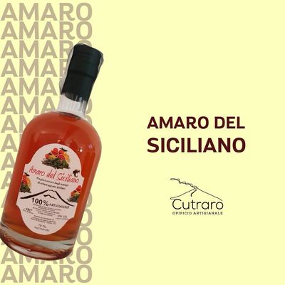 Amaro del Siciliano 100%  artigianale 70cl