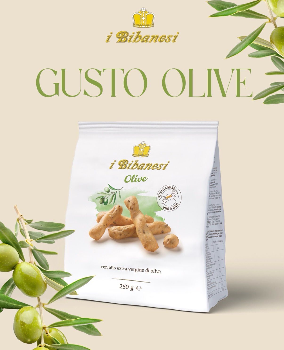 I Bibanesi alle OLIVE 250 gr.