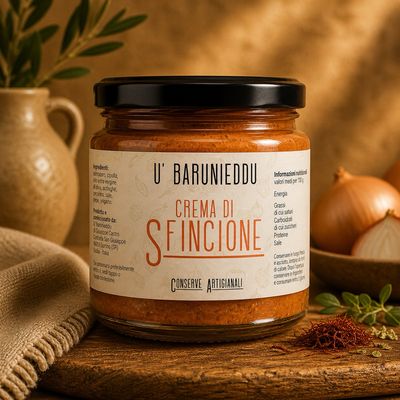 Crema di sfincione 200gr.
