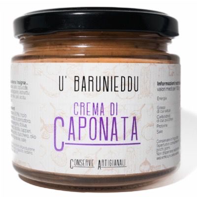 Crema di caponata 90gr.