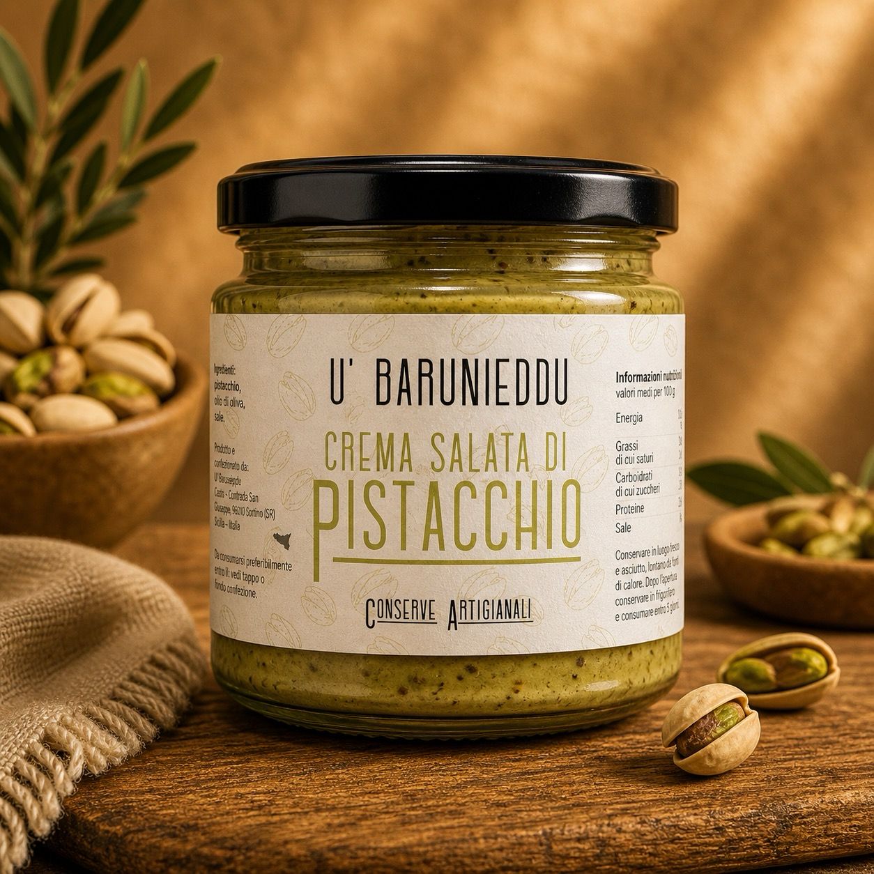 Crema di pistacchio 90gr