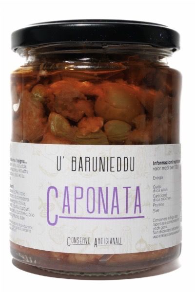 CAPONATA DI MELANZANE 300gr