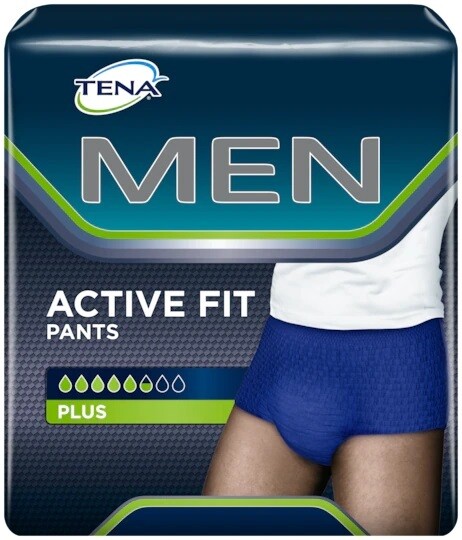 TENA Men Active Fit Pants Medium 12 pants