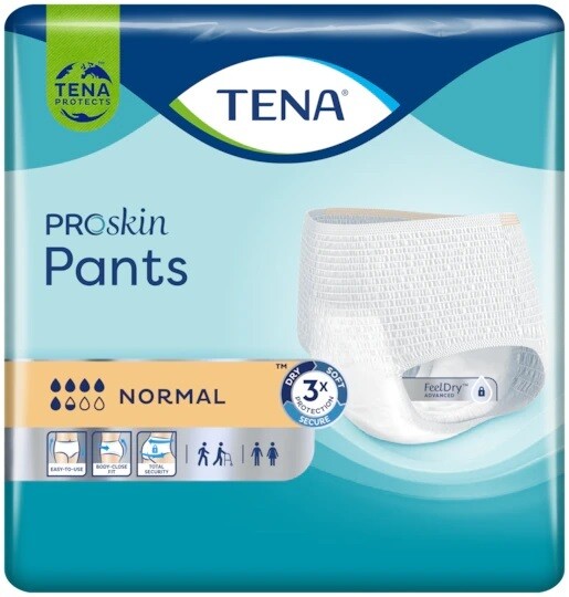 Tena Proskin Pants Normal Extra Large 15 Pants