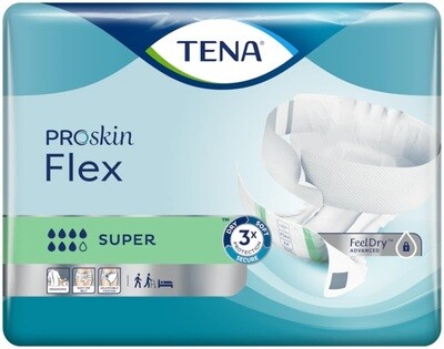 Tena proskin flex Super Small 30 changes