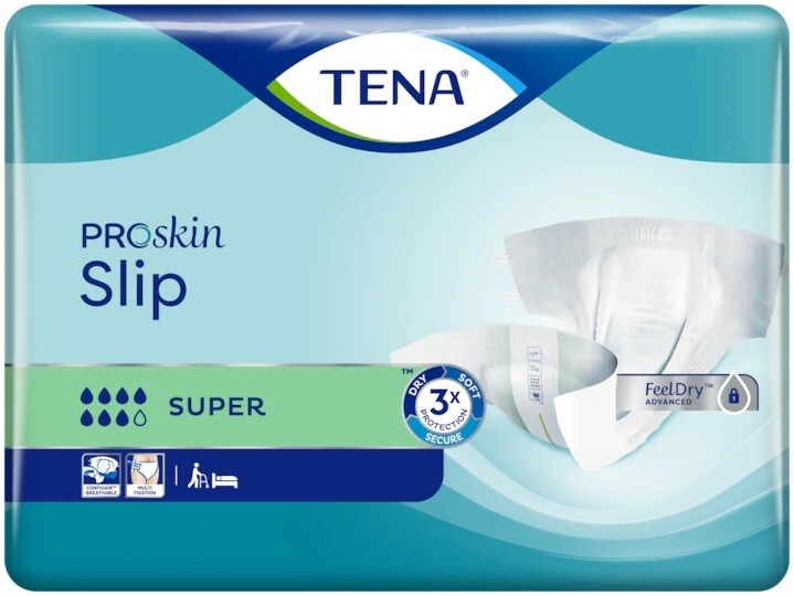 TENA ProSkin Slip Bariatric Super XXXL 8 changes