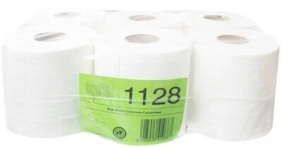 Rouleaux Essuie-main BOBINE MIDI 2 PLIS DIAM 20 CM x 160M 19gr