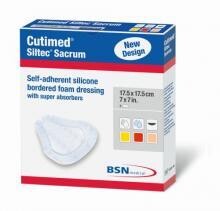 Cutimed Siltec® Sacrum 17.5cm * 17.5cm/ 5pces