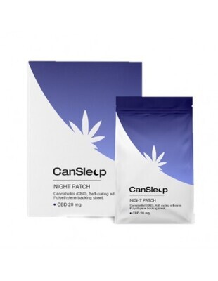 Cansleep patch CBD 20Mg cure de sommeil
