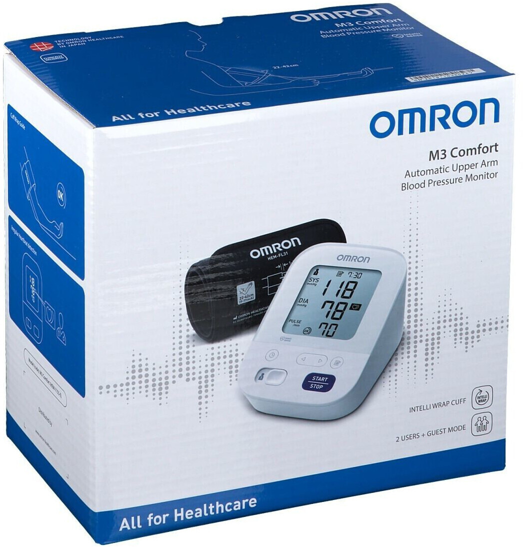 Tensiomètre Omron M3 comfort - Boutique - Paramedic Home