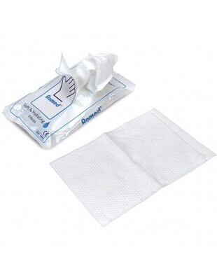 Gant de toilette humide
