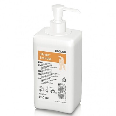 Crème main sensitive SILONDA 500ML Flacon avec pompe