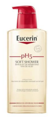 Gel douche Soft shower Eucerin pH5
Flacon de 400 ml