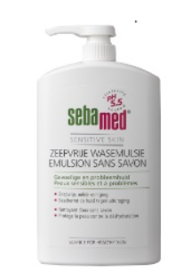 Emulsion Sebamed sans savon avec pompe 1000 ml