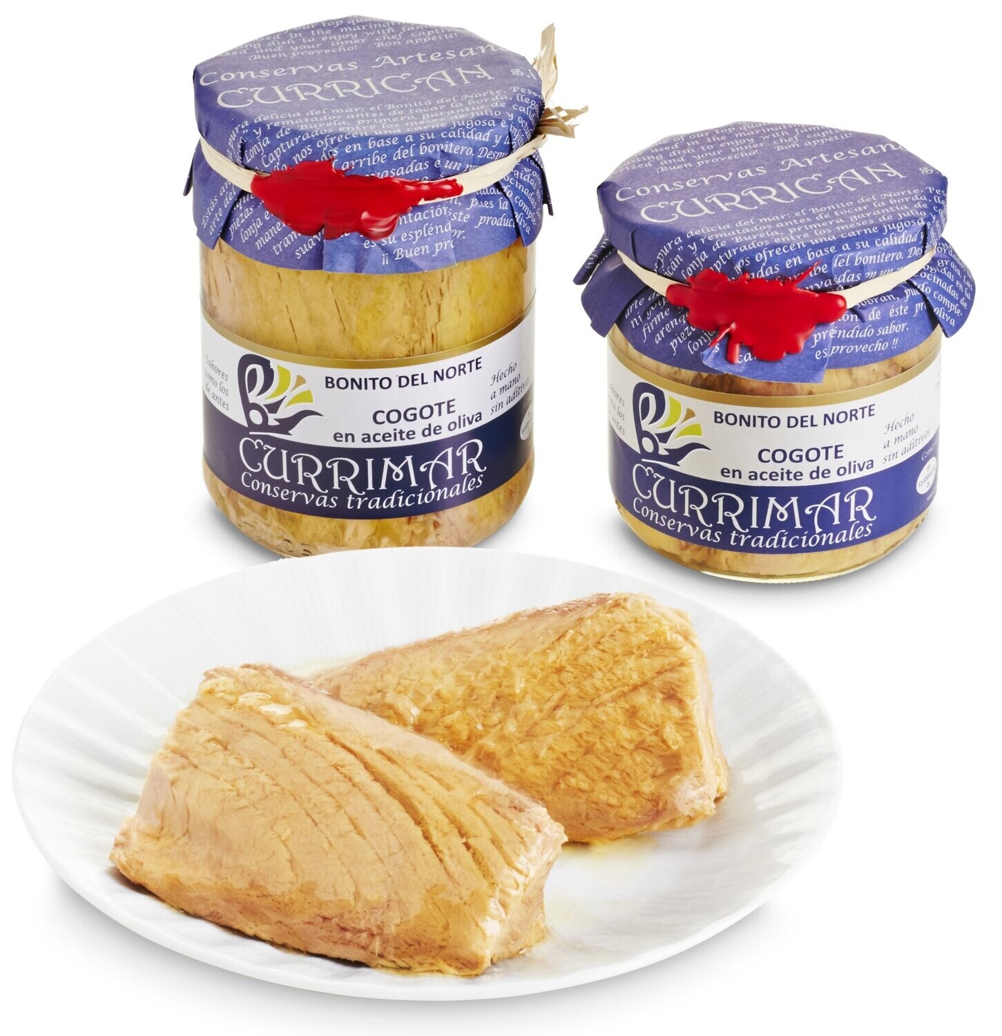 COGOTE DE BONITO DEL NORTE EN ACEITE DE OLIVA 240 g