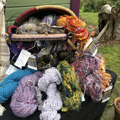 Faerie Fabrications: Hand Spun Yarn