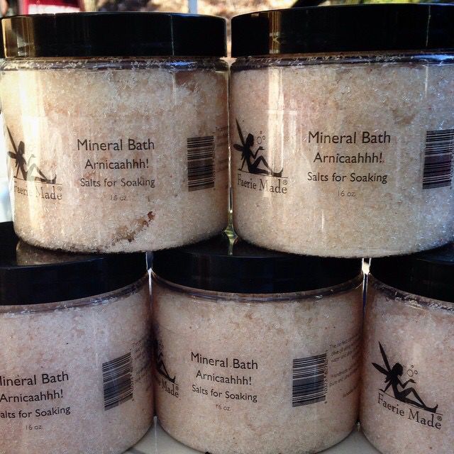 Arnicaaaahhh: Mineral Salts For Soaking