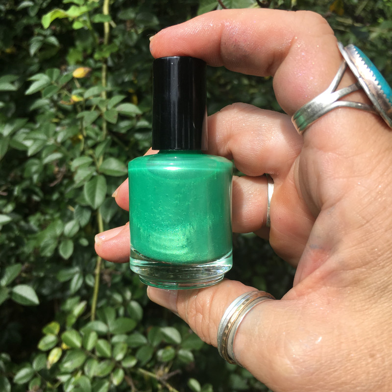 Green Faerie Nail Polish 