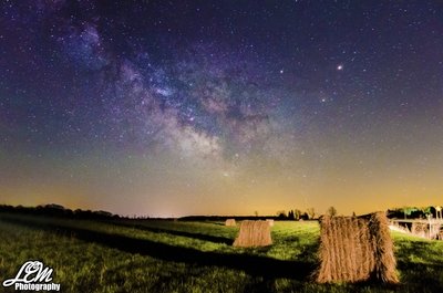 Milky way and nightscape