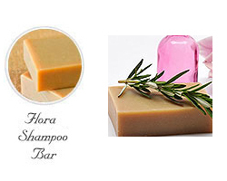 Flora shampoo bar