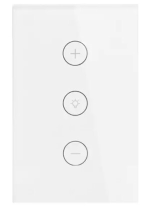 Dimmer Light Switch (White)