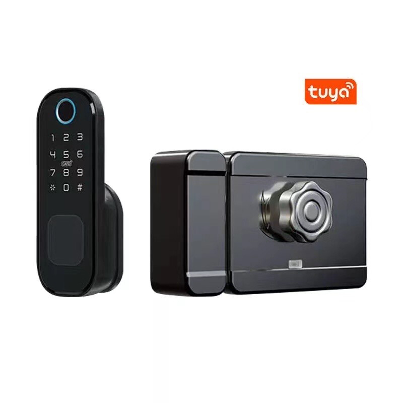 Smart Door Lock (Fingerprint/Key/Code/App)