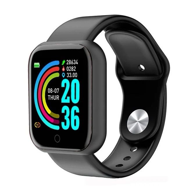 Smart Fitness Watch (Black)
