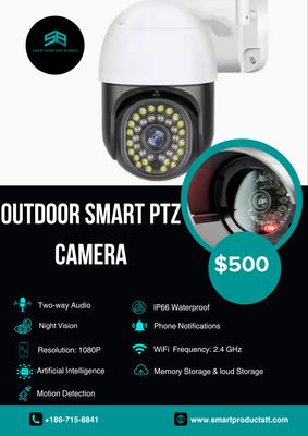 Smart Outdoor PTZ A.I Camera