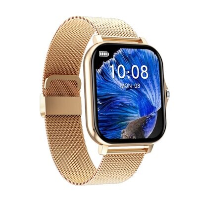 Smart Watch (Stainless Steel) - Rosegold