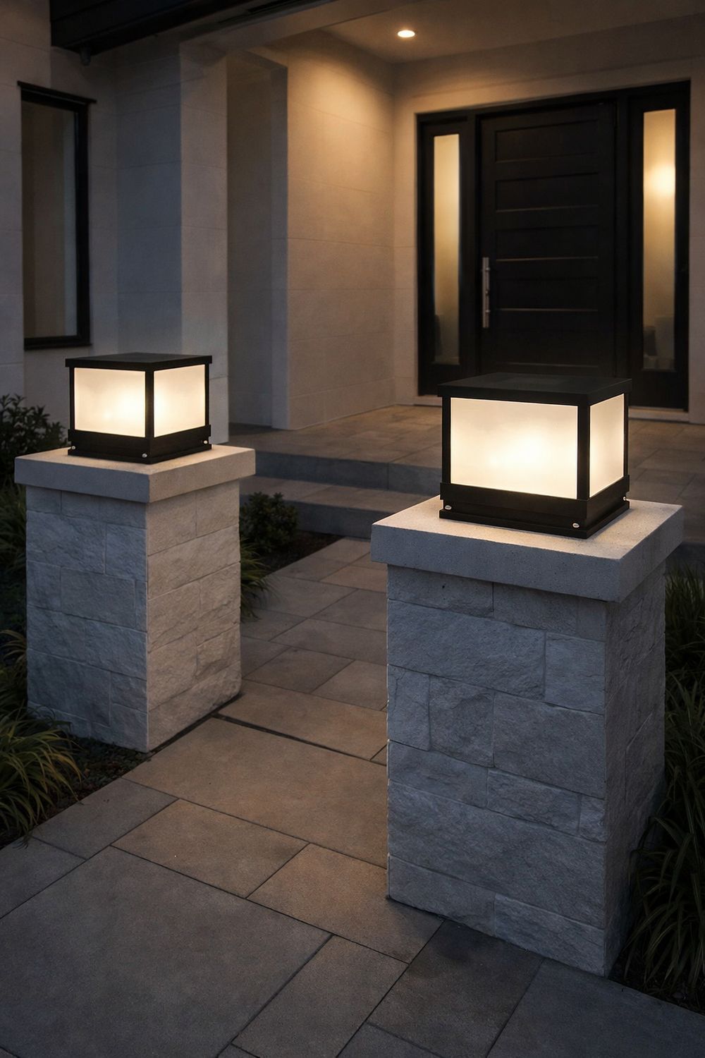 Solar Pillar Lights