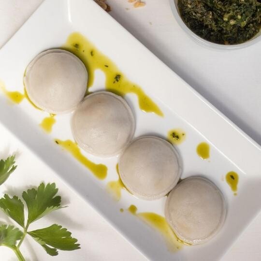 Budakiss de RÚCULA y QUESO - Masa con Papa x750grs