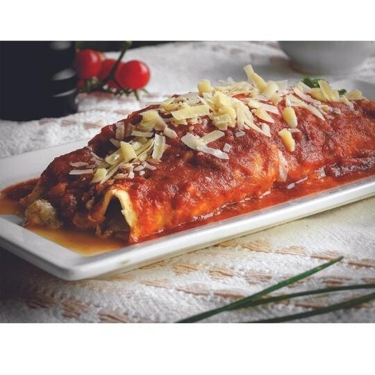 Canelones de VERDURAS ORGÁNICAS c/Bechamel y Fileto x Kg