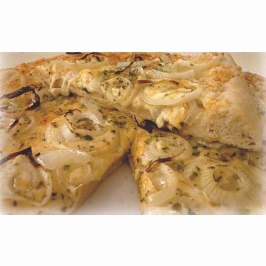 FUGAZZA Fermetación 3 Días con MASA MADRE c/ MUZZARELLA y CEBOLLA x1 - 550 grs