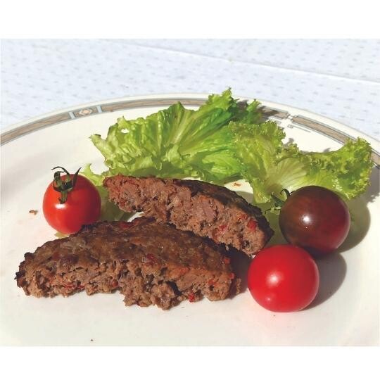 HAMBURGUESAS de CARNE ORGÁNICA x4 Unid. - 600grs