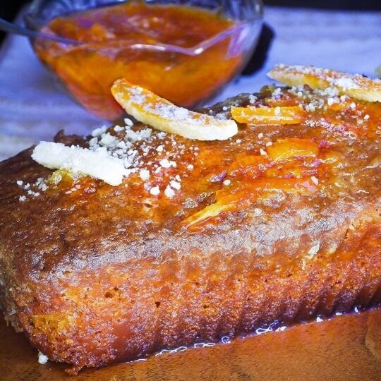 TORTA HÚMEDA DE NARANJA x285grs