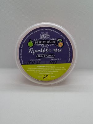Kraukšķu mix āboli plūmes (liofilizēts) 25g