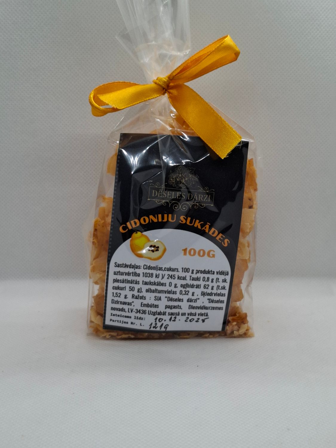 Cidoniju sukādes 100g