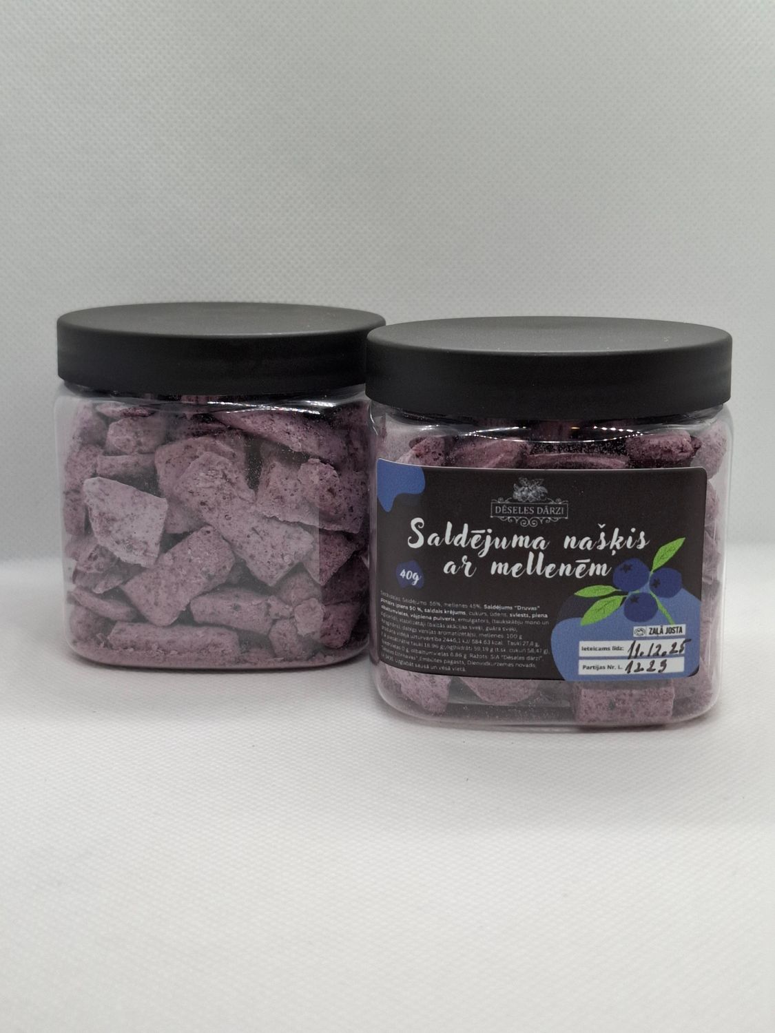 Saldējuma našķis ar mellenēm (liofilizēts) 40g