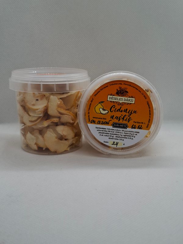 Cidoniju našķis (liofilizēts) 30g