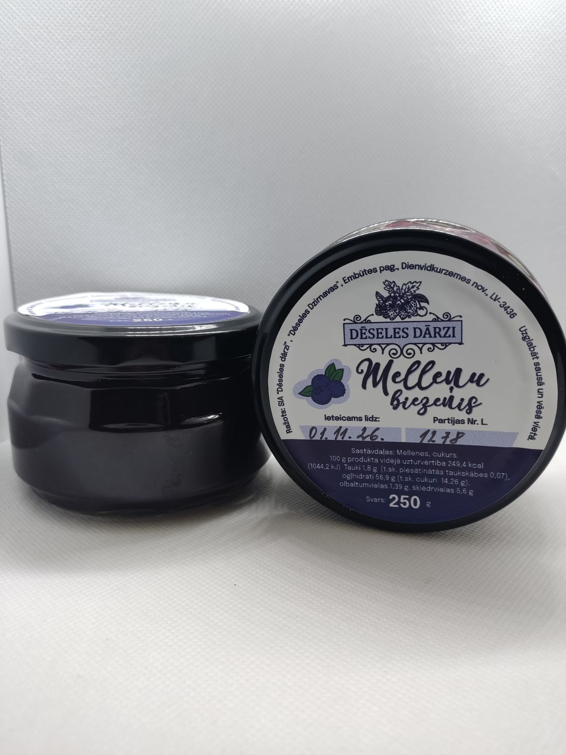 Melleņu biezenis 250g Melleņu biezenis 250g