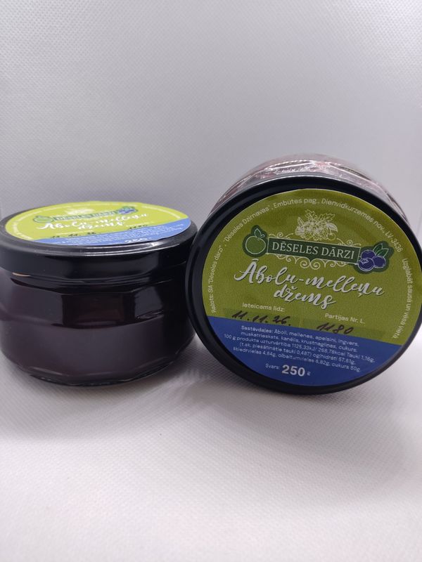 Ābolu melleņu džems 250g Ābolu melleņu džems 250g